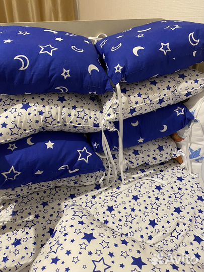 Бортики в детскую кроватку