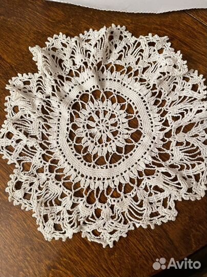 Салфетки ажурные. Винтаж