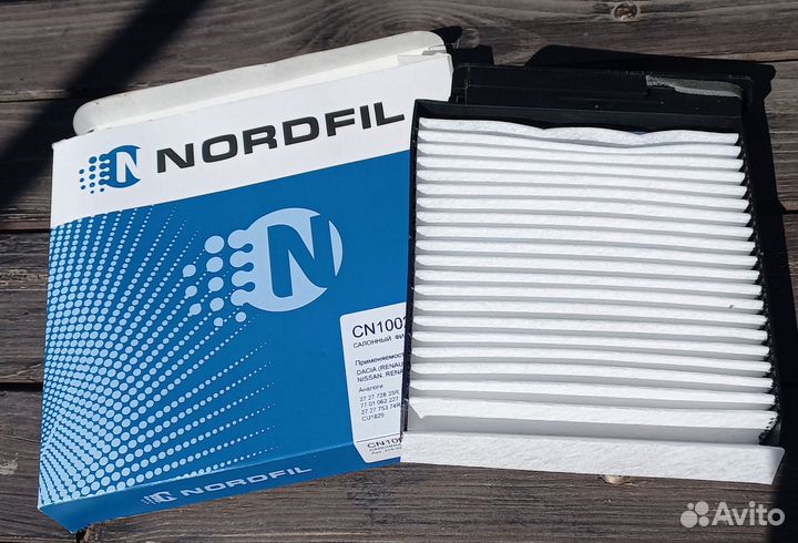 Салонный фильтр renault, nissan