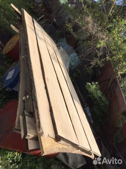 Ясень и дуб доска