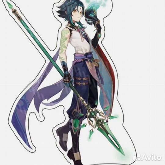 Акриловая фигурка сяо геншин