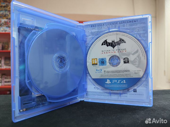 Диск PS4 Batman Return To Arkham