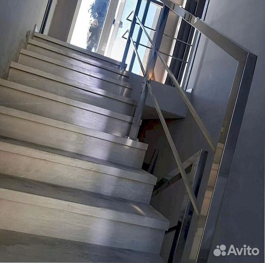 Перила, поручни из нержавеющей стали