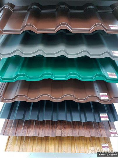 Металлочерепица и Профлист