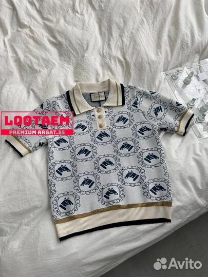 Поло Gucci шикарное (топ 2024)