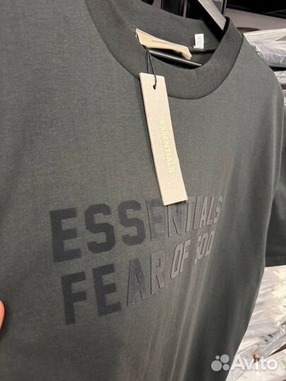 Футболка Essentials fear of god(новинка)oversize