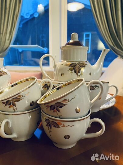 Кофейный сервиз винтаж СССР