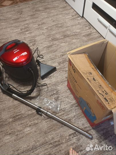 Моющий пылесос lg