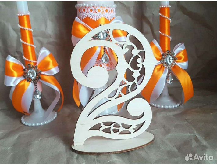 Цифры на стол, нумерация столов