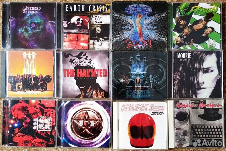 CD фирменные сд hard rock heavy