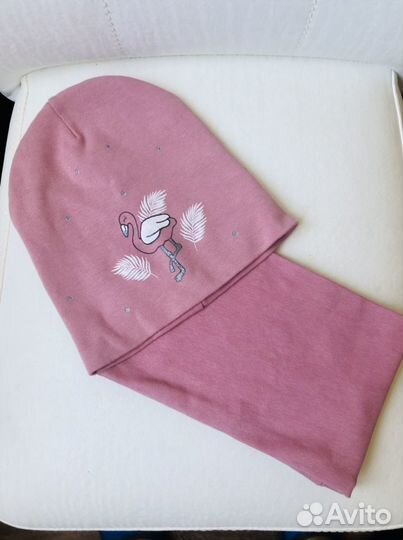 Шапка и снуд для девочки