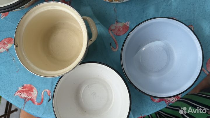 Эмалированная посуда СССР