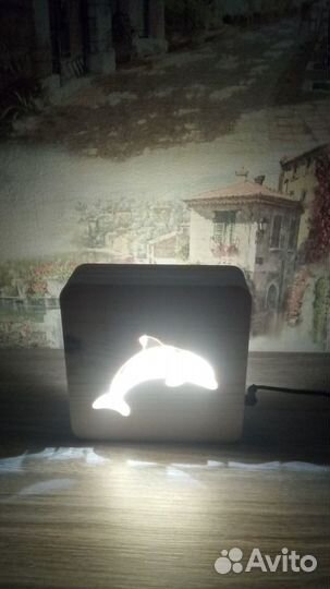 Ночник дельфин