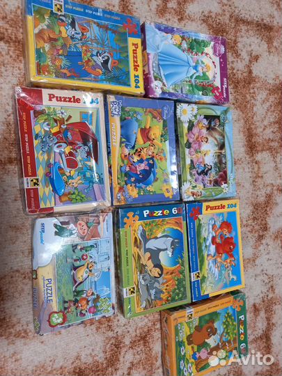 Пазлы детские