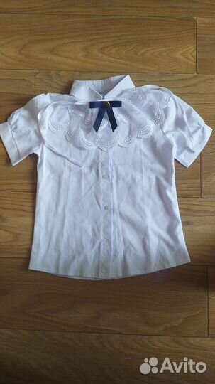 Блузка школьная 122-128