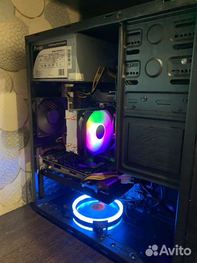 Мощный игровой пк xeon e5 2689 rx 580 8gb