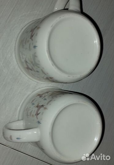 Чайные Бокалы с оленями 2шт б.у