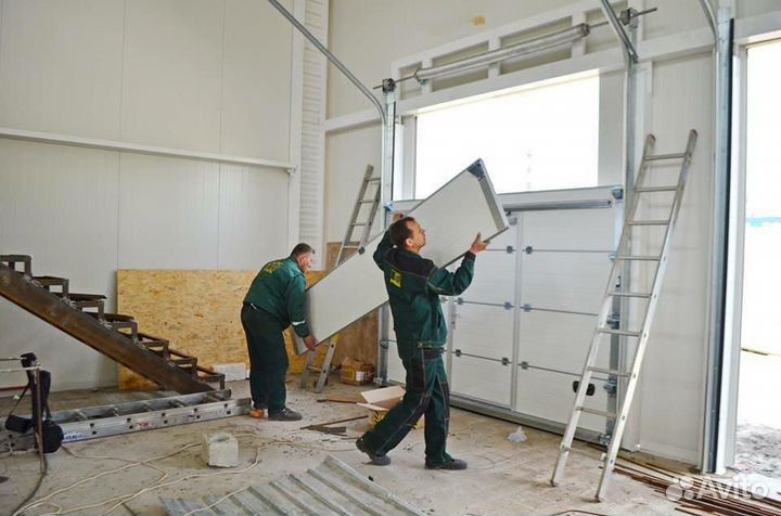 Ремонт подъемных ворот, откатных / сдвижных ворот