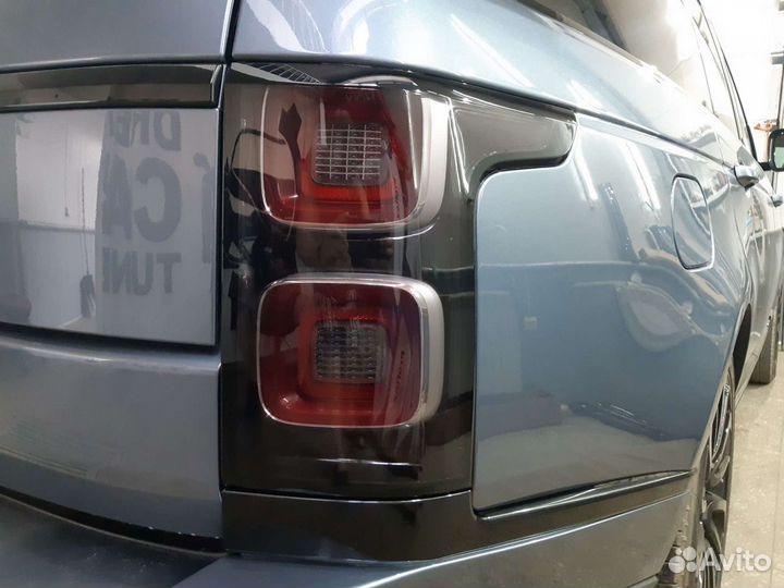 Тонирование фар автомобиля