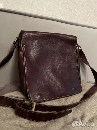 Сумка кожаная италия
