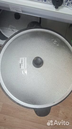 Казан чугунный с печкой