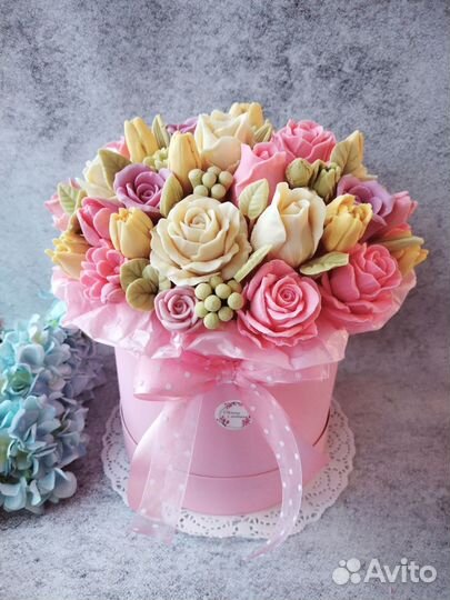 Букет из шоколадных роз