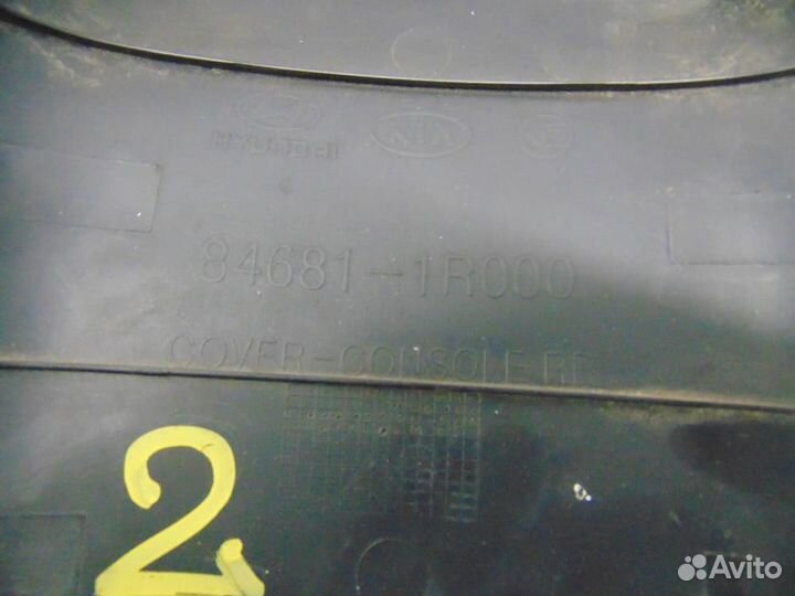 Накладка декоративная для Hyundai Solaris 1 2010