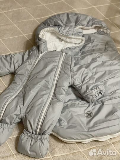 Конверт с комбинезоном для новорожденного