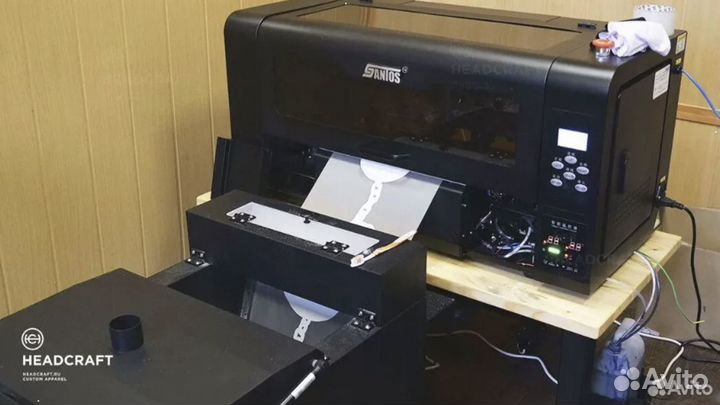 DTF принтер XP600 30 см без сушки 2 головы