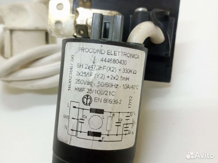 Сетевой фильтр стиральной машины Indesit/Ariston