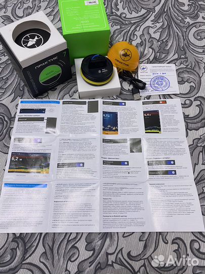 Эхолот практик 7маяк