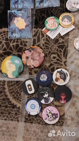 Эксклюзивные значки из zine