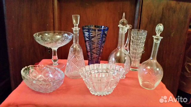 Хрустальная посуда,ссср
