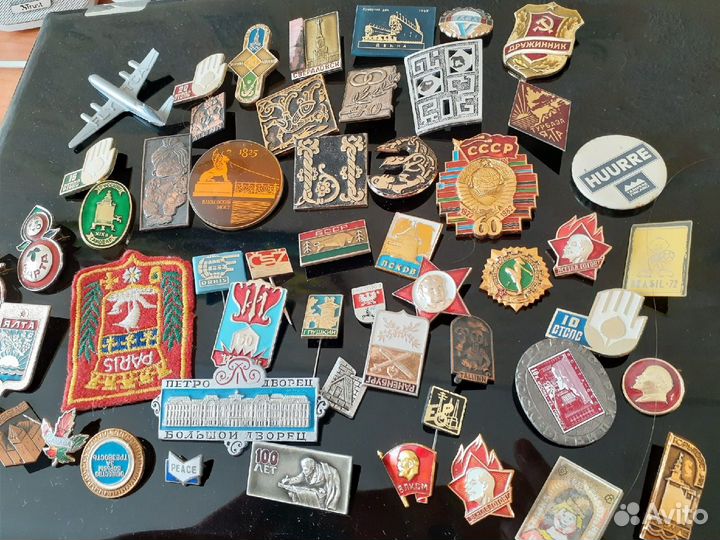 Значки советские и зарубежные