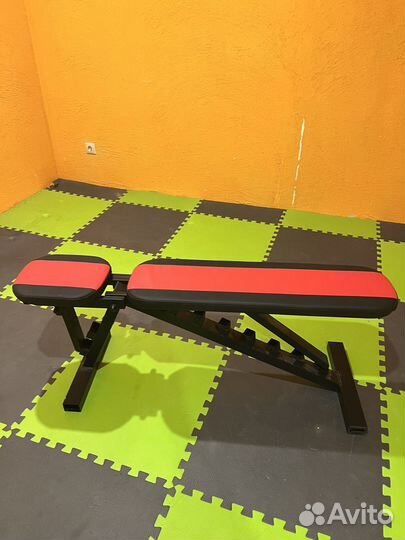 Штанга гриф блины скамья