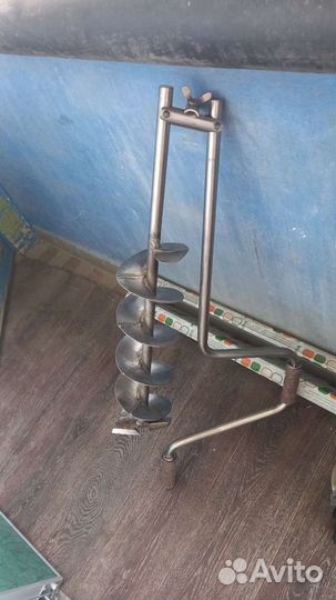 Ледобур титановый