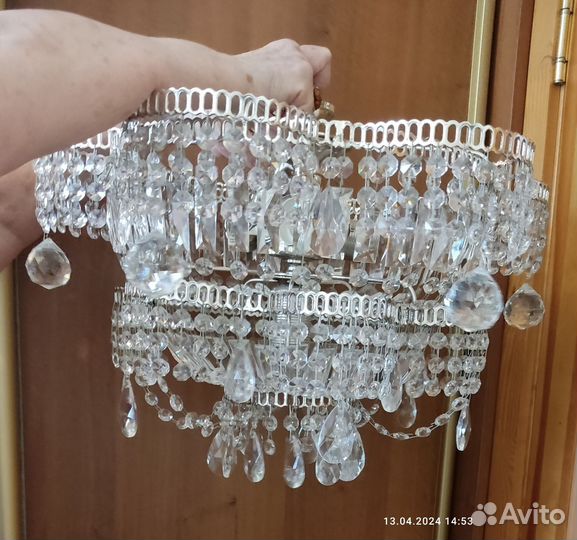 Люстра хрустальная