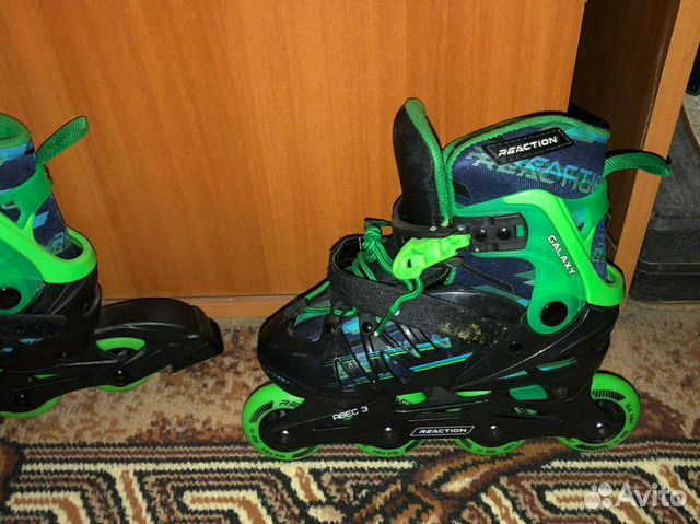 Роликовые коньки размер 34-37 раздвижные