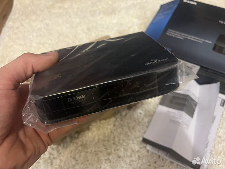 Коммутатор D'link DES-1016A