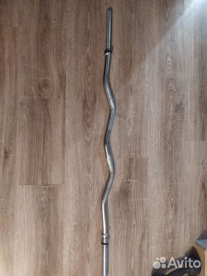 Гантели разборные 20 кг в кейсе бу +гриф кривой