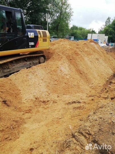 Песок карьерный