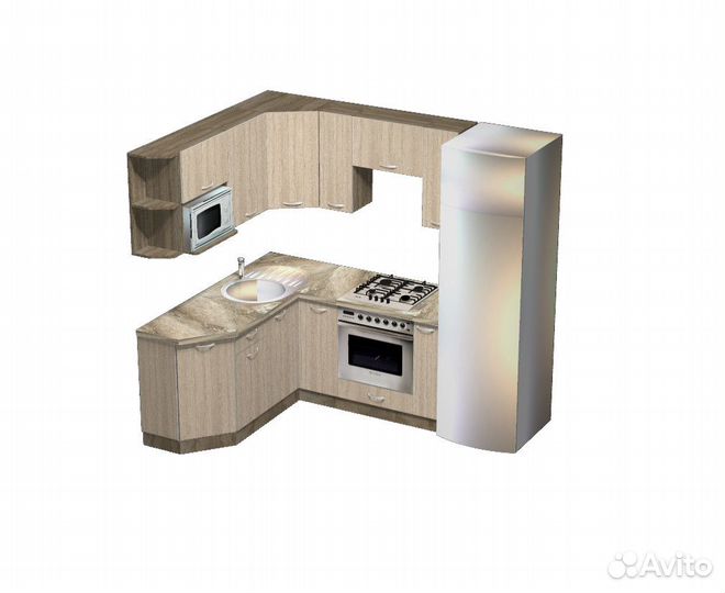 Кухня угловая