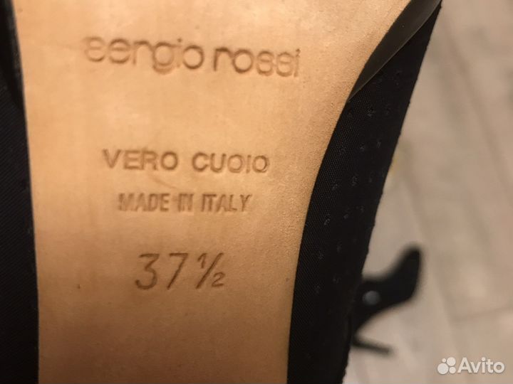 Ботильоны Sergio Rosse