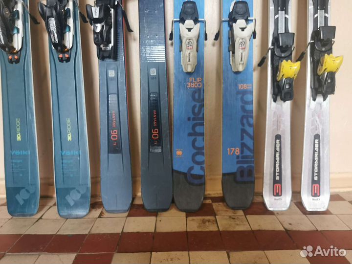 Горные лыжи универсальные, скитур, фрирайд