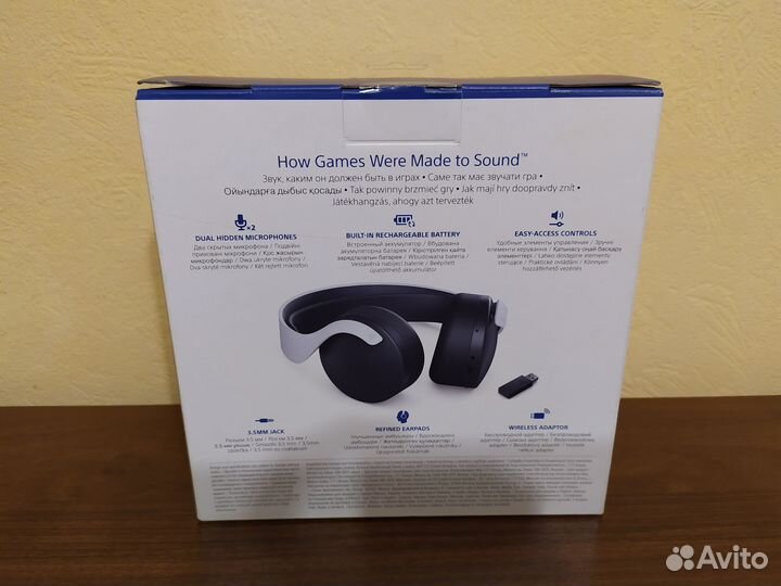 Наушники гарнитура Sony pulse 3D (новые)