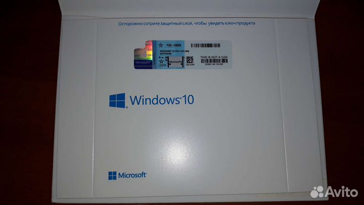 Windows 10 pro OEM лицензия