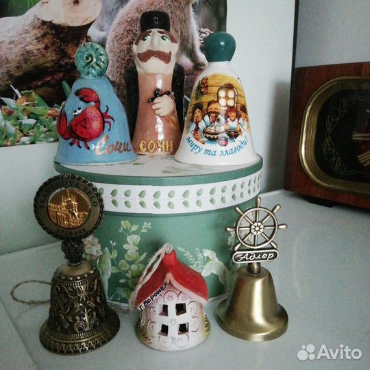 Сувенирные колокольчики