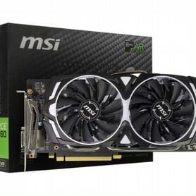 Видеокарта PCI-E MSI GeForce GTX 1060 armor OC