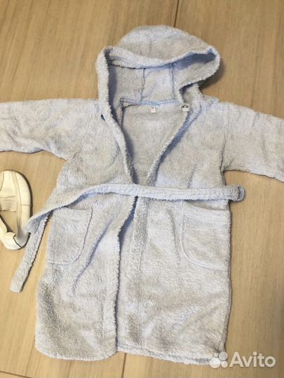 Халат махровый в отл сост 104-110