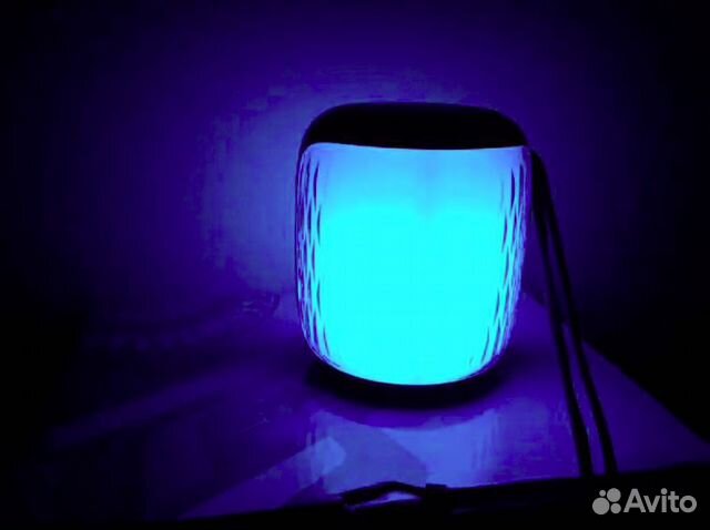 Колонка Bluetooth с Подсветкой с Радио с Флешкой